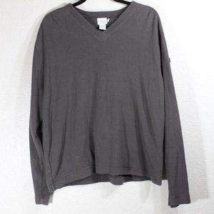 Calvin Klein Jeans Sweater Long Sleeve V Neck 100%
